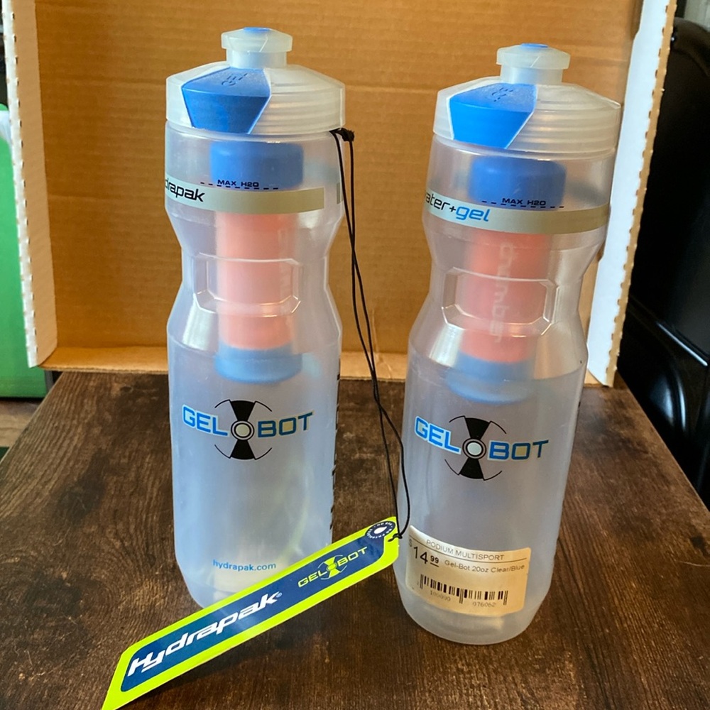 Hydrapack Gel Bot water bottles set of two
